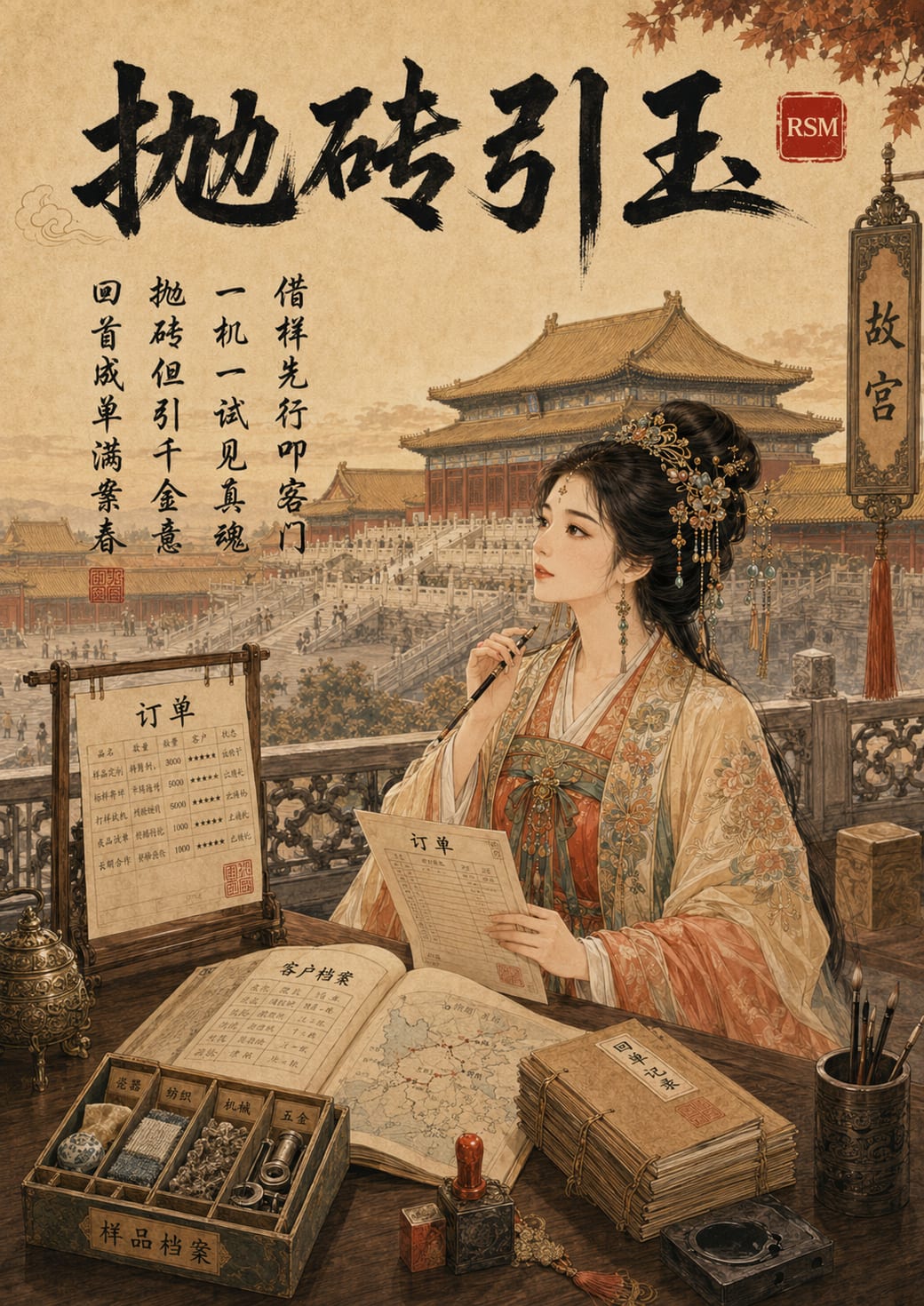 抛砖引玉 · RSM 借样促单