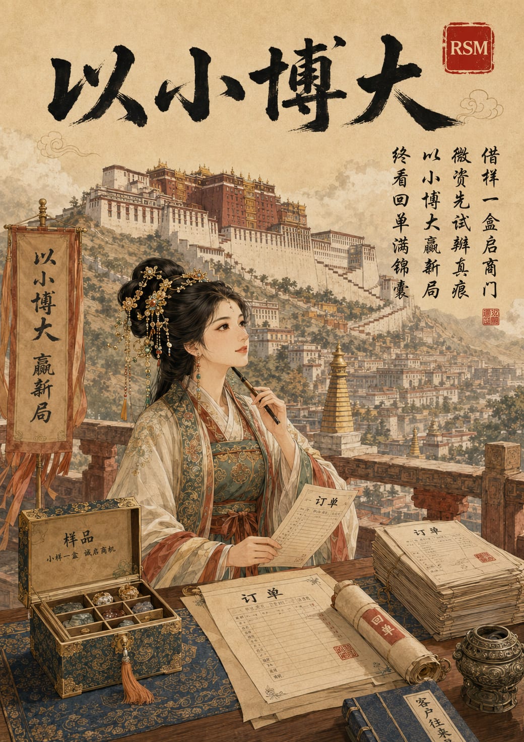 以小博大 · RSM 借样促单